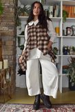 Paloma Tela Peter Pan Blouse Calico